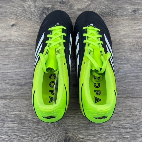 Adidas Copa Pure III Club Mens Soccer Cleats Navy Neon Yellow JR2896 Size 9 NEW - Picture 11 of 15